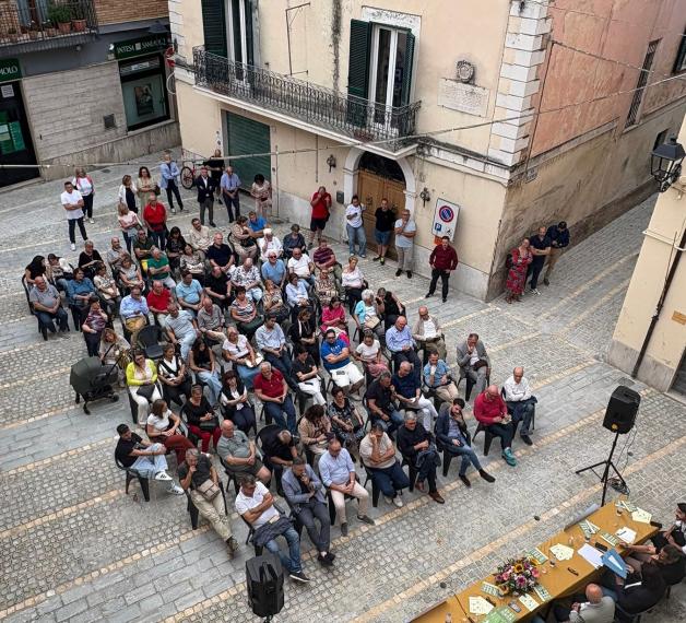 Un momento della presentazione del ricettario